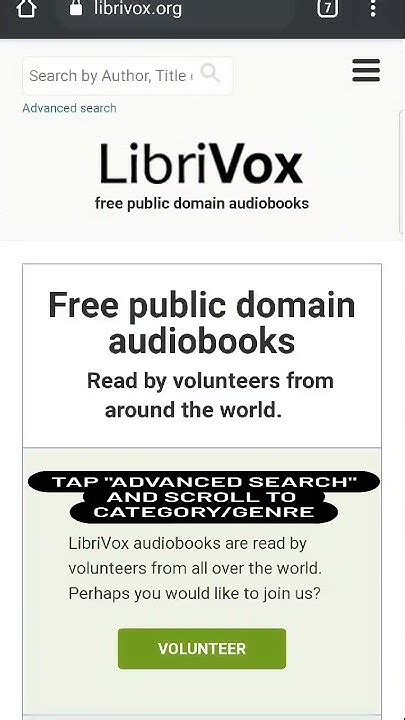 librivox.org download|How to Listen .